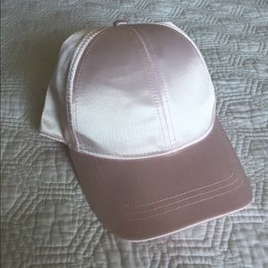 H&M Baby Pink Satin Hat